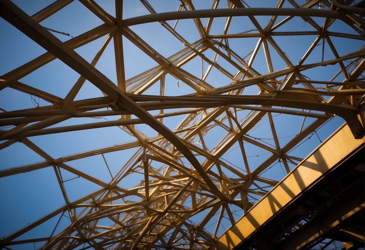 The queen trusses stand tall and sturdy, providing excellent support for the structure. However, their size and complexity can make installation and maintenance challenging